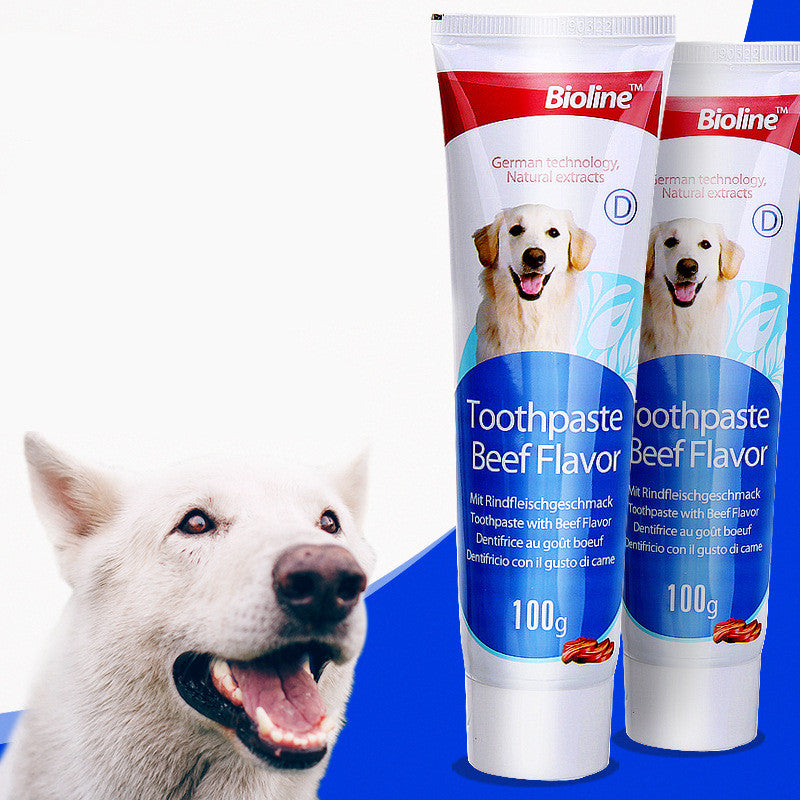 360Paw™ Dog Toothpaste — Natural Formula | Beef, Mint & Orange Flavors
