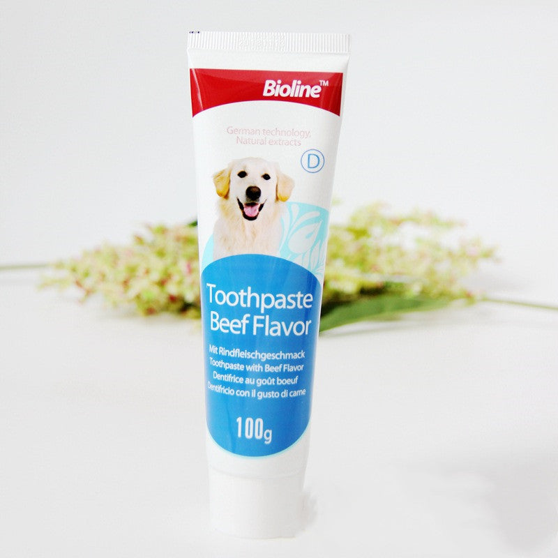 360Paw™ Dog Toothpaste — Natural Formula | Beef, Mint & Orange Flavors
