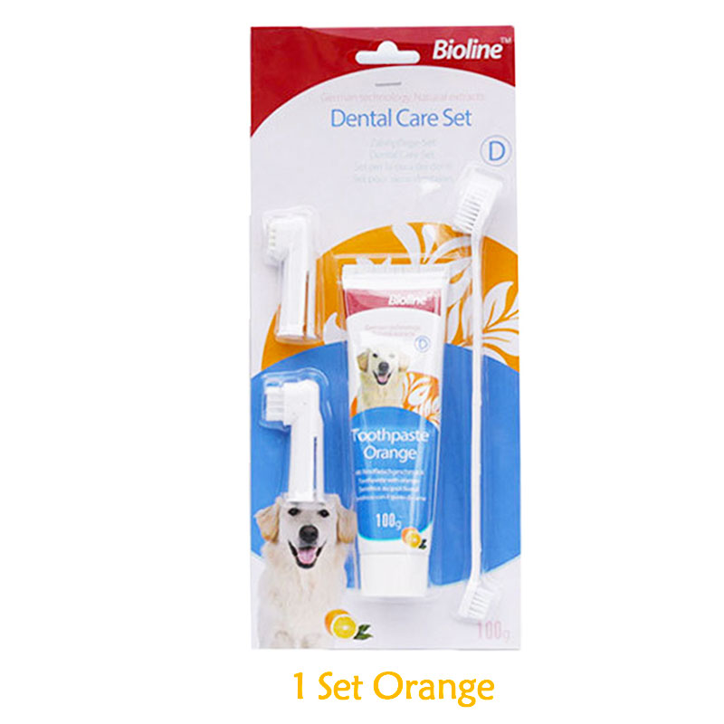 360Paw™ Dog Toothpaste — Natural Formula | Beef, Mint & Orange Flavors
