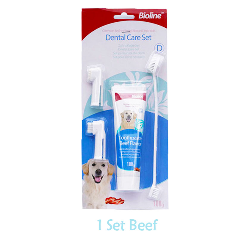 360Paw™ Dog Toothpaste — Natural Formula | Beef, Mint & Orange Flavors